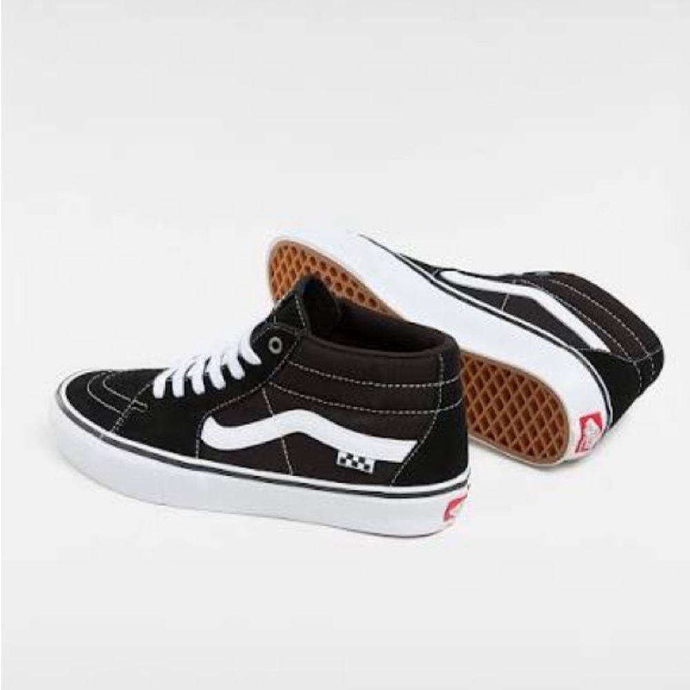 Vans Skate Grosso Mid - Black and White